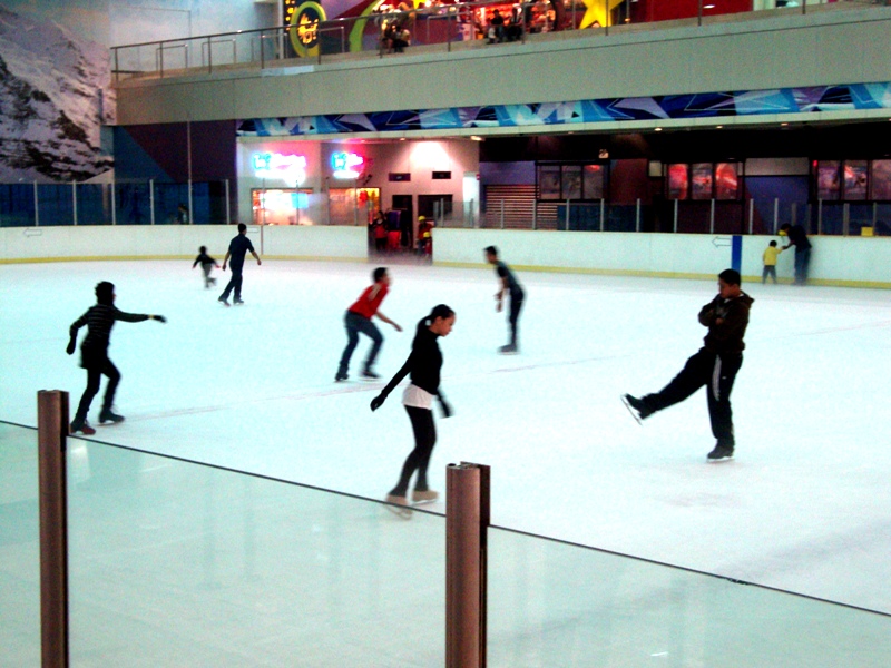 ice skating