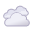 mostly cloudy