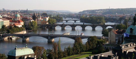 Prague skyline