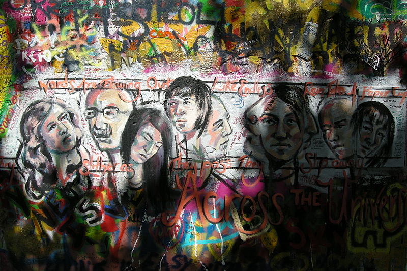 Lennon Wall Prague