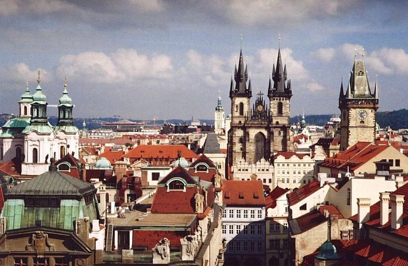 Prague from Klementinum