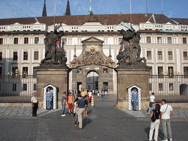 Prague Castle Entrance