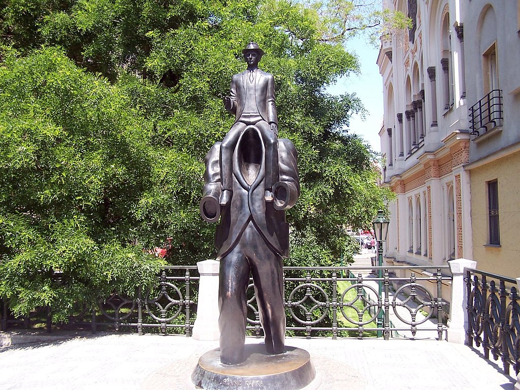 Franz Kafka monument