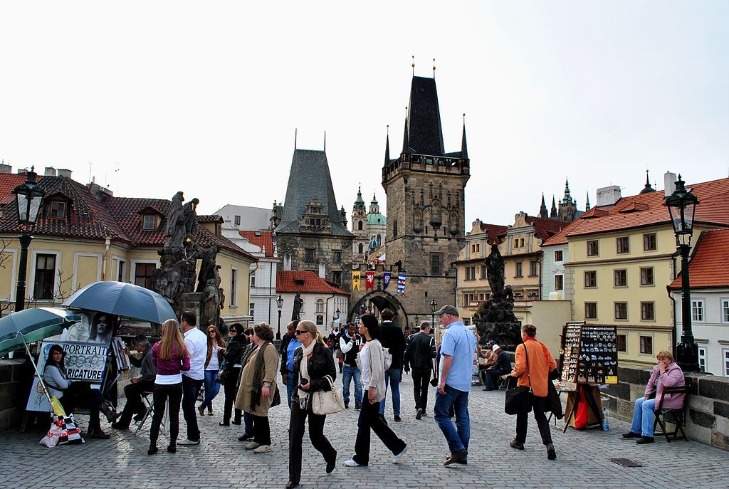Charles Bride, Prague
