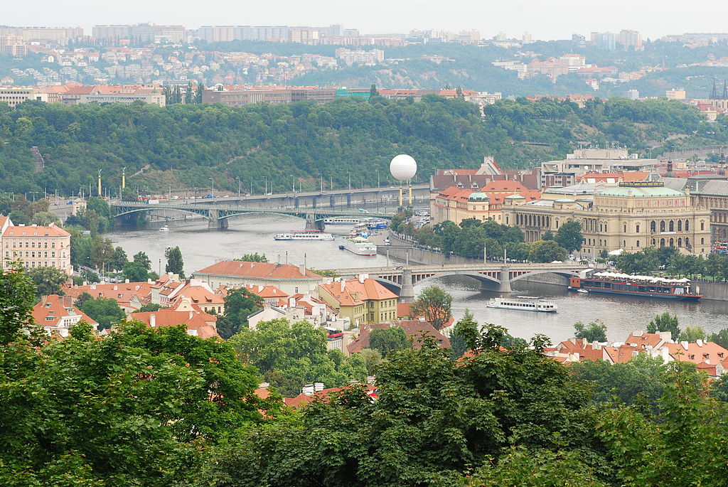 Prague from Pertin Hill