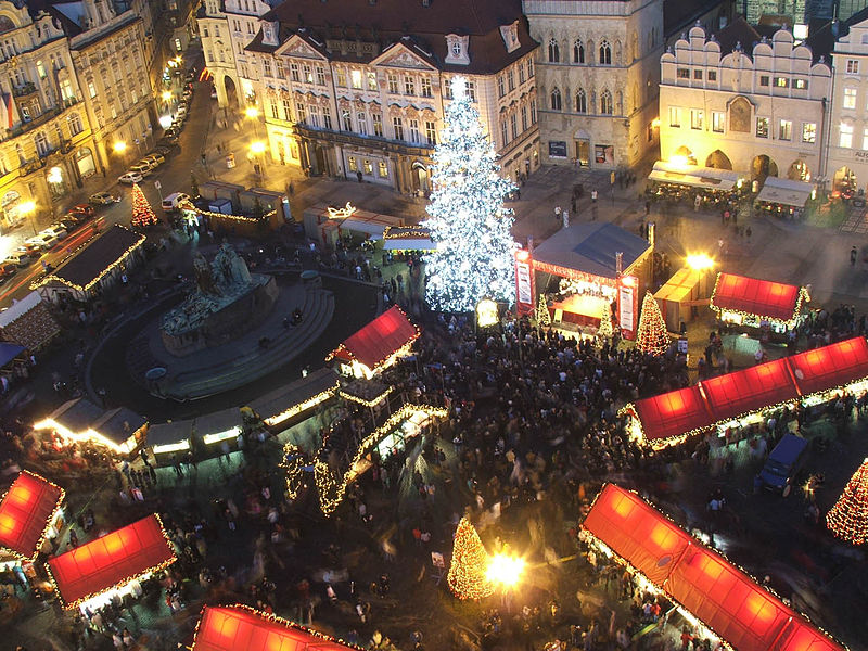 Prague christmas market