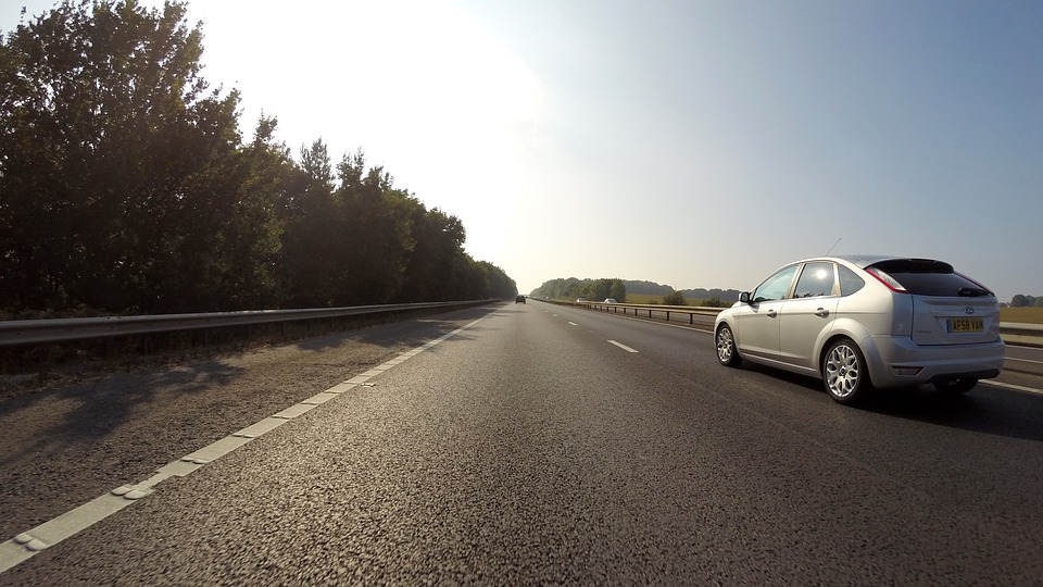 Car on Road