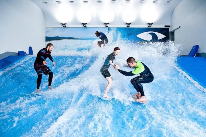 Indoor surfing Prague