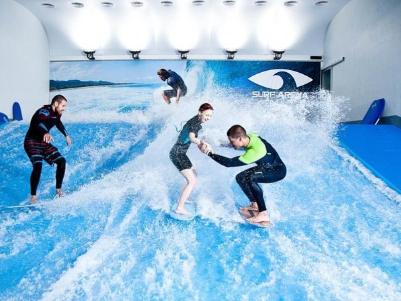 Indoor surfing Prague