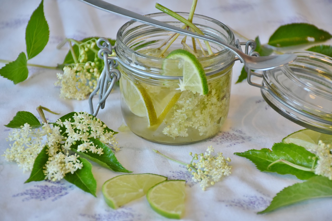 Elderflower lemonnade