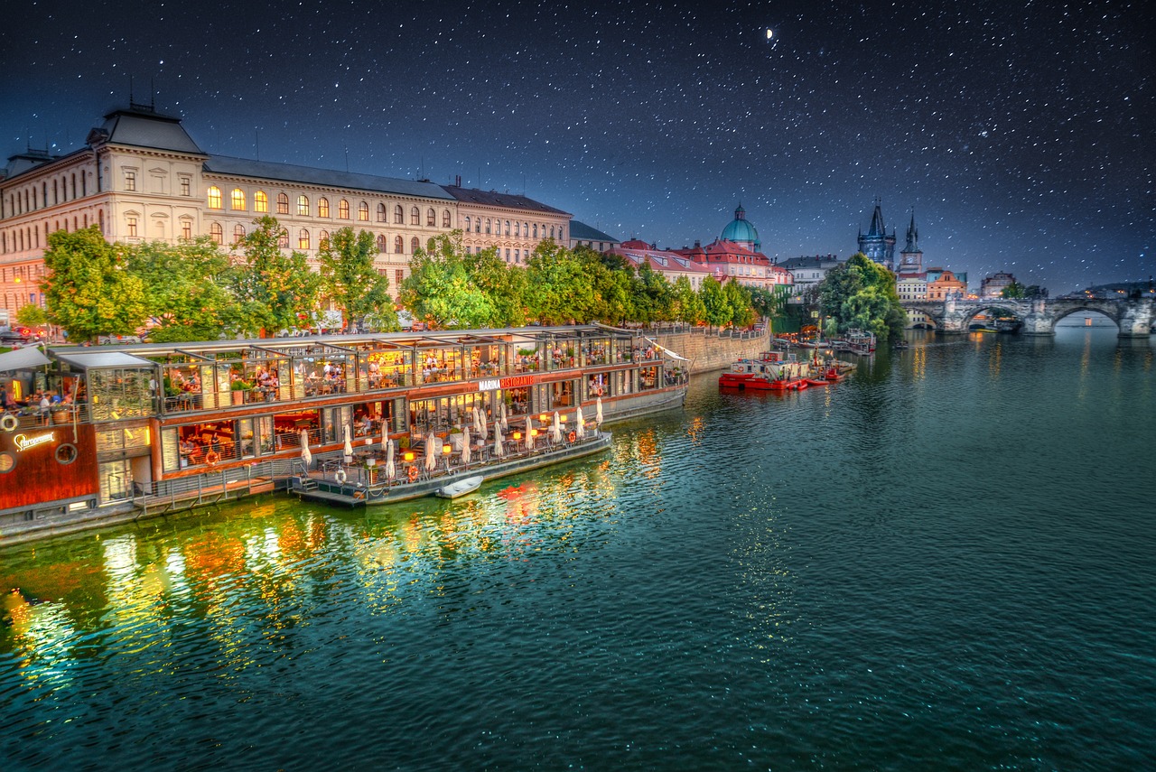 Prague river cruise