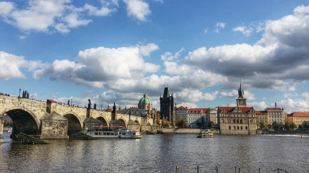 Vltava river Prague