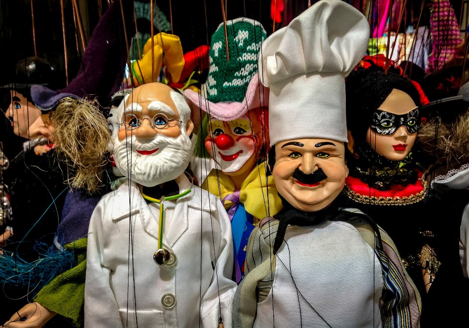 Czech puppets (marionettes)